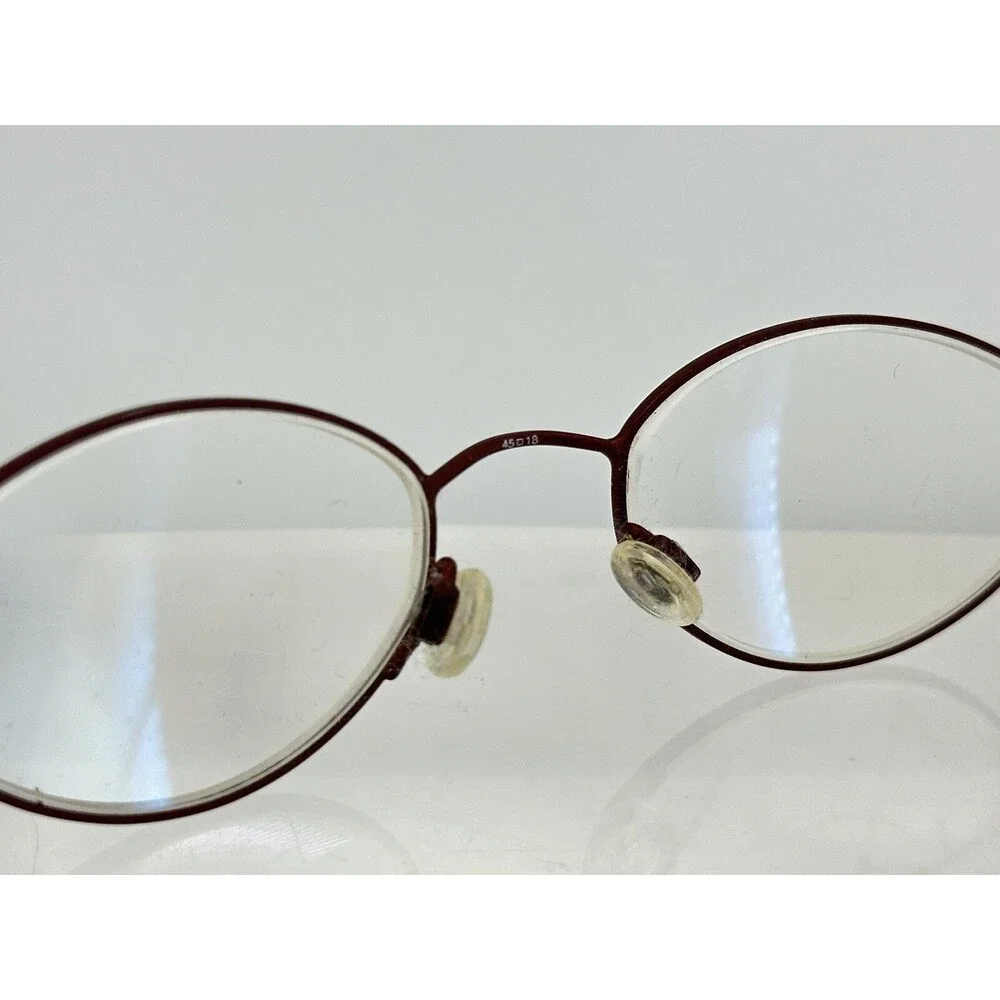 Fratteli Lozza Burgundy Frames 135-45-18 Made Italy (C6-13)
